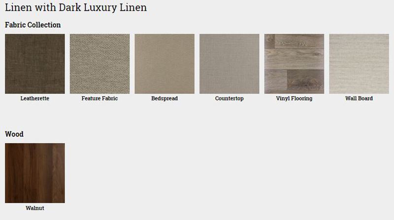 Winnebago Intent Linen with Dark Luxury Linen Interior