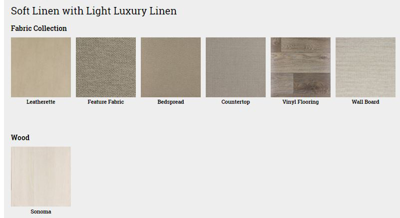 Winnebago Intent Linen with Light Luxury Linen Interior