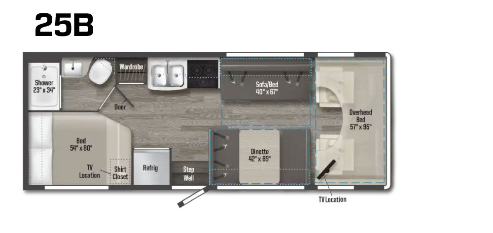Winnebago Minnie Winnie 25B