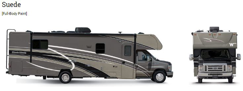 Winnebago Minnie Winnie Suede Exterior