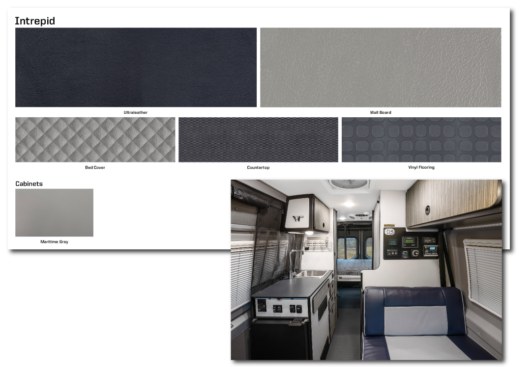 Winnebago Revel Interior Interior Fabric Collection