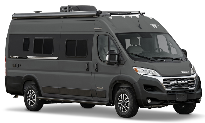 Winnebago Travato Ceramic Gray Exterior