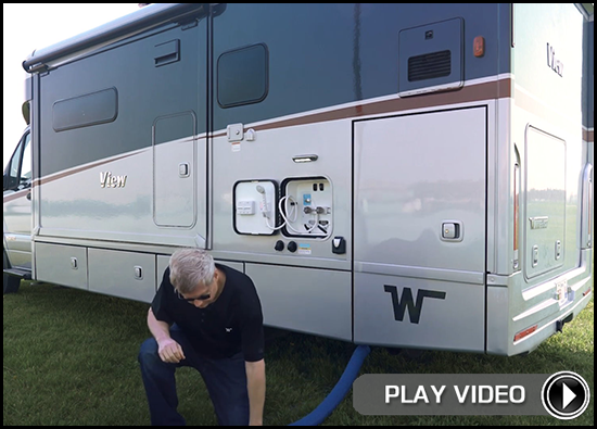 Winnebago Woven Vinyl Winnebago Black and Gray Tank Usage VideoCare and Cleaning Video