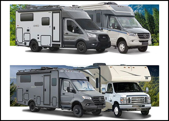Winnebago Class C Motorhome Lineup