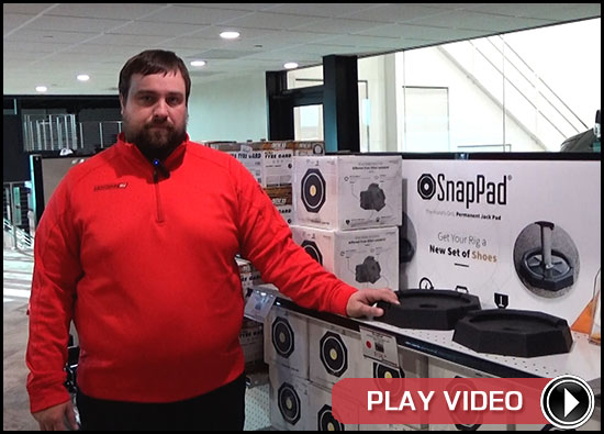 SnapPad Permanent RV Jack Pads Video