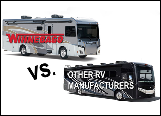 Winnebago vs. Other RV Manufactures