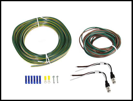 Blue Ox Clear LED Tail Light Wiring Kit