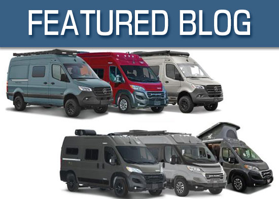 Winnebago Class B Camper Van Lineup