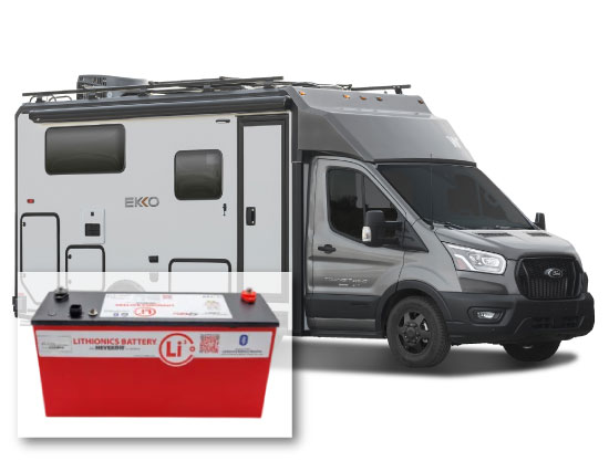 Winnebago EKKO 22A Lithium Upgrade