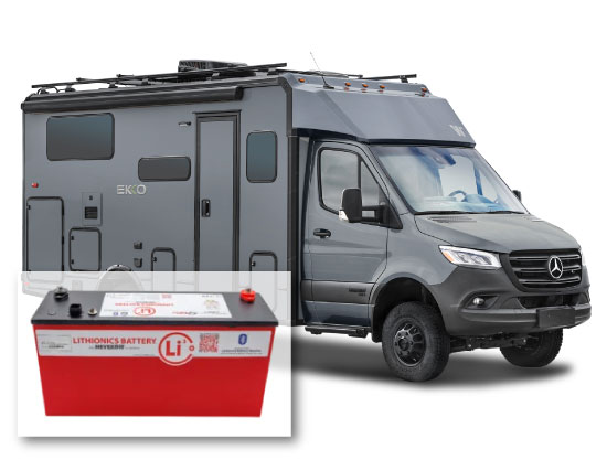 Winnebago EKKO 23B Lithium Upgrade