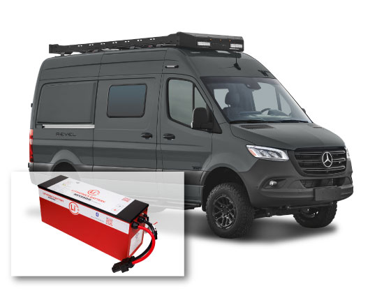 Winnebago Revel 2.5 Lithium Upgrade