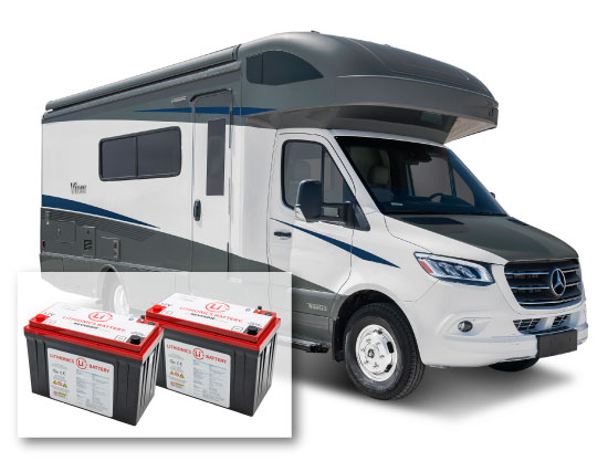 Winnebago View 2022 and Newer Lithium