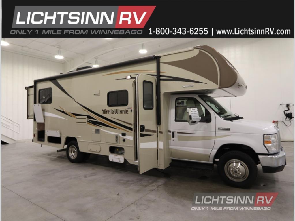 New 2019 Winnebago Minnie Winnie 26A Motor Home Class C at Lichtsinn RV, Forest City, IA