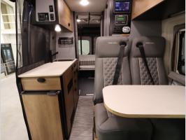 Front to Back with Bed Lowered - Winnebago Revel 44E