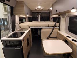Front to Back with Bed Down - 2024 Winnebago Solis Pocket 36A