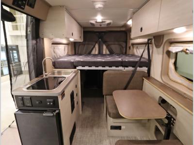 Front to Back Bed Down - Winnebago Solis Pocket 36A