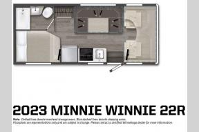 New 2023 Winnebago Minnie Winnie 22R Photo