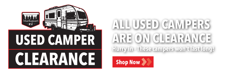 Used Camper Clearance Wisconsin