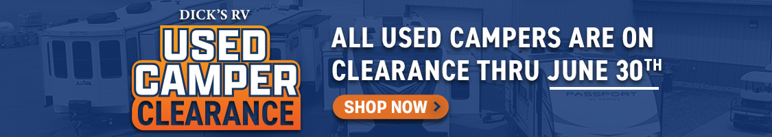 Used Camper Clearance