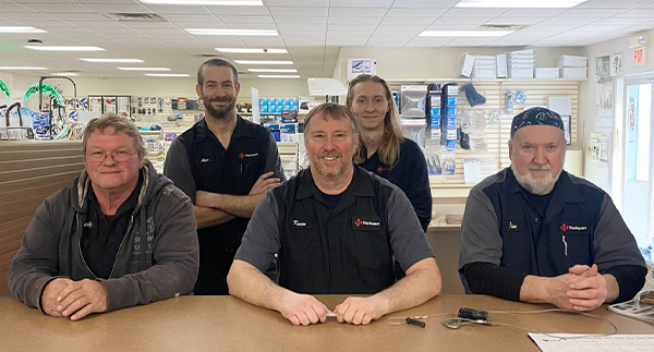 Smiling RV Sales Staff