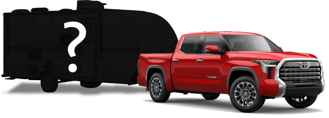Truck Towing Camper
