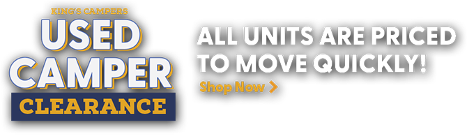 Used Camper Clearance