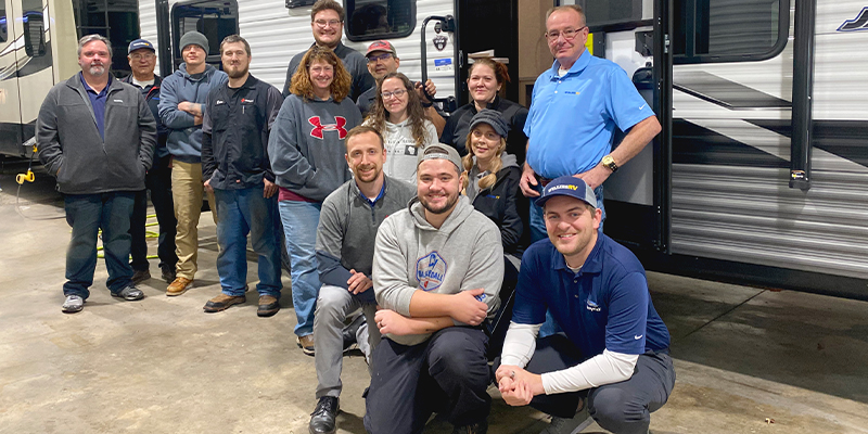 Camper Sales Team at Willies RV