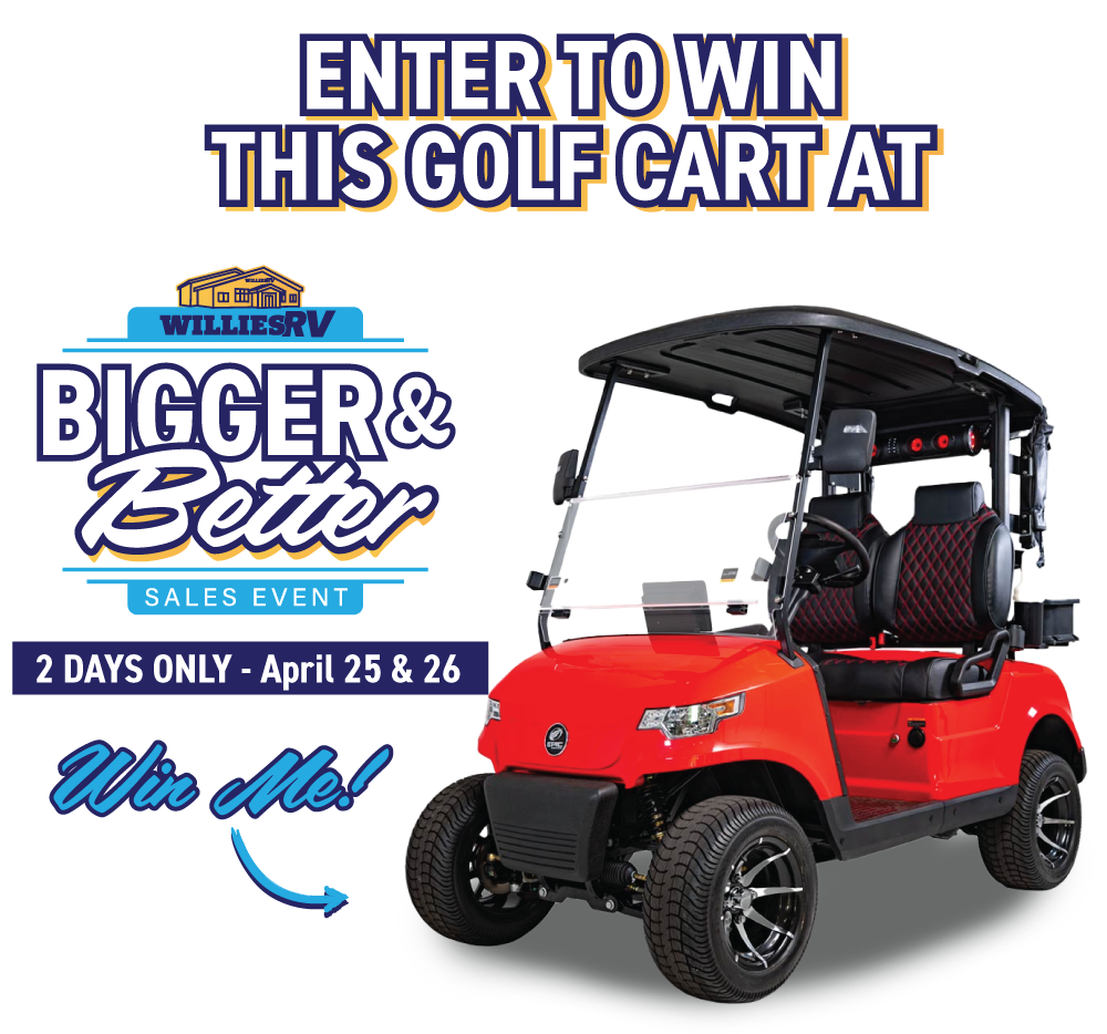 Enter to Win a Golf Cart