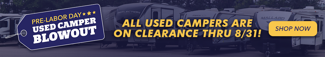 Used Camper Blowout
