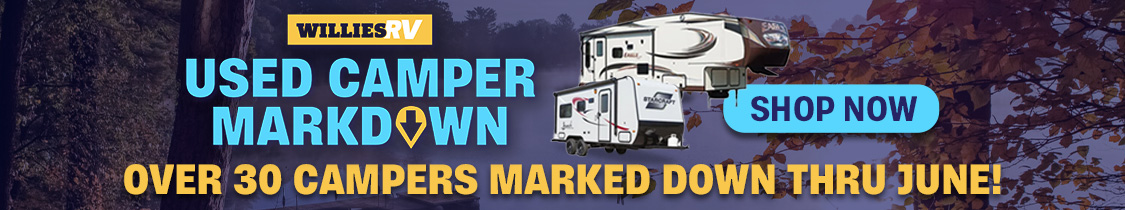 Used Camper Markdown
