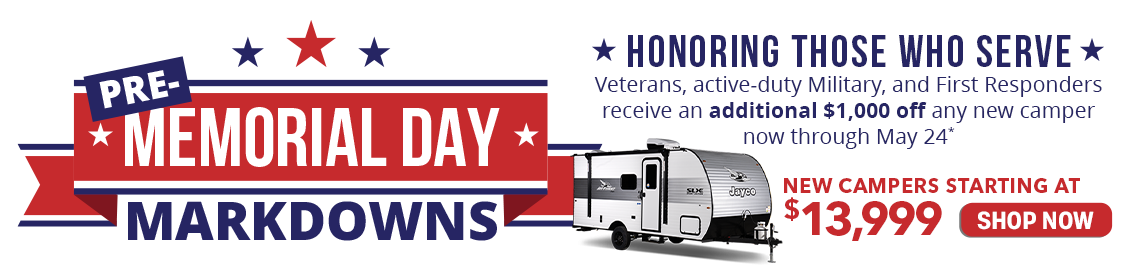 Pre-Memorial Day Markdowns