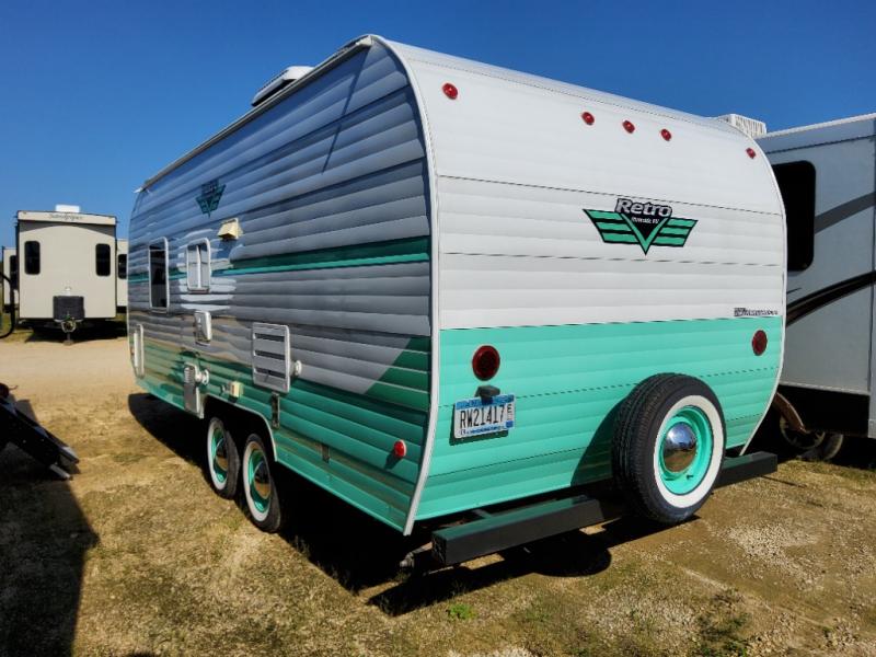 Used 2018 Riverside Rv Retro 189r Travel Trailer At Dicks Rv Arkansaw Wi D2213b