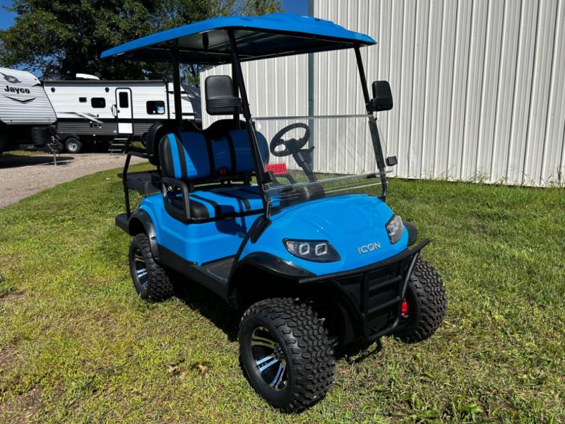 New 2024 ICON EV 4 Passenger i40L Golf Cart at Willies RV Bloomer, WI