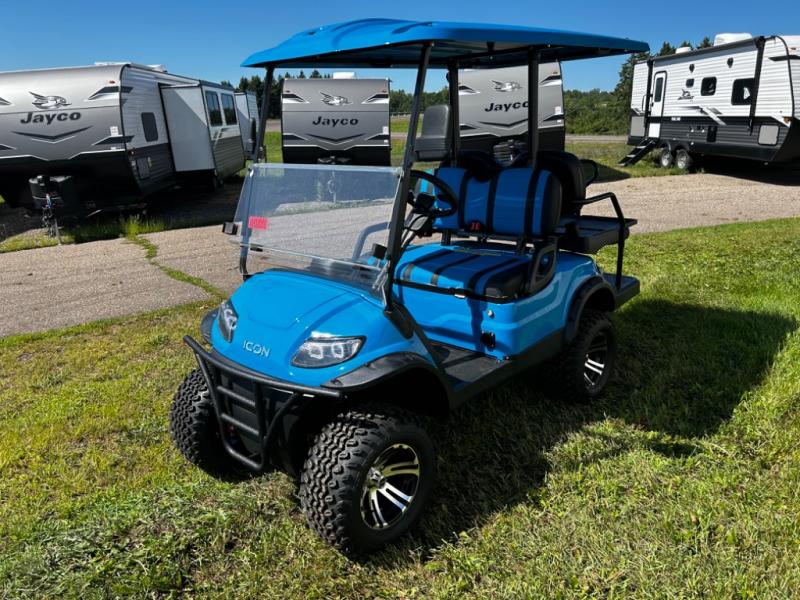 New 2024 ICON EV 4 Passenger i40L Golf Cart at Willies RV Bloomer, WI