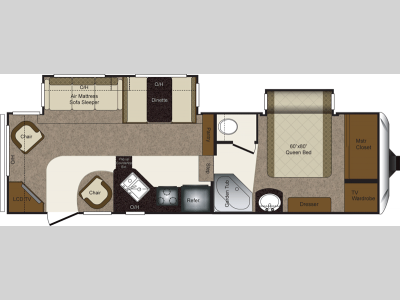 New Floorplan! Super Short Fifth Wheel RV from Alliance! Avenue 22ML! 