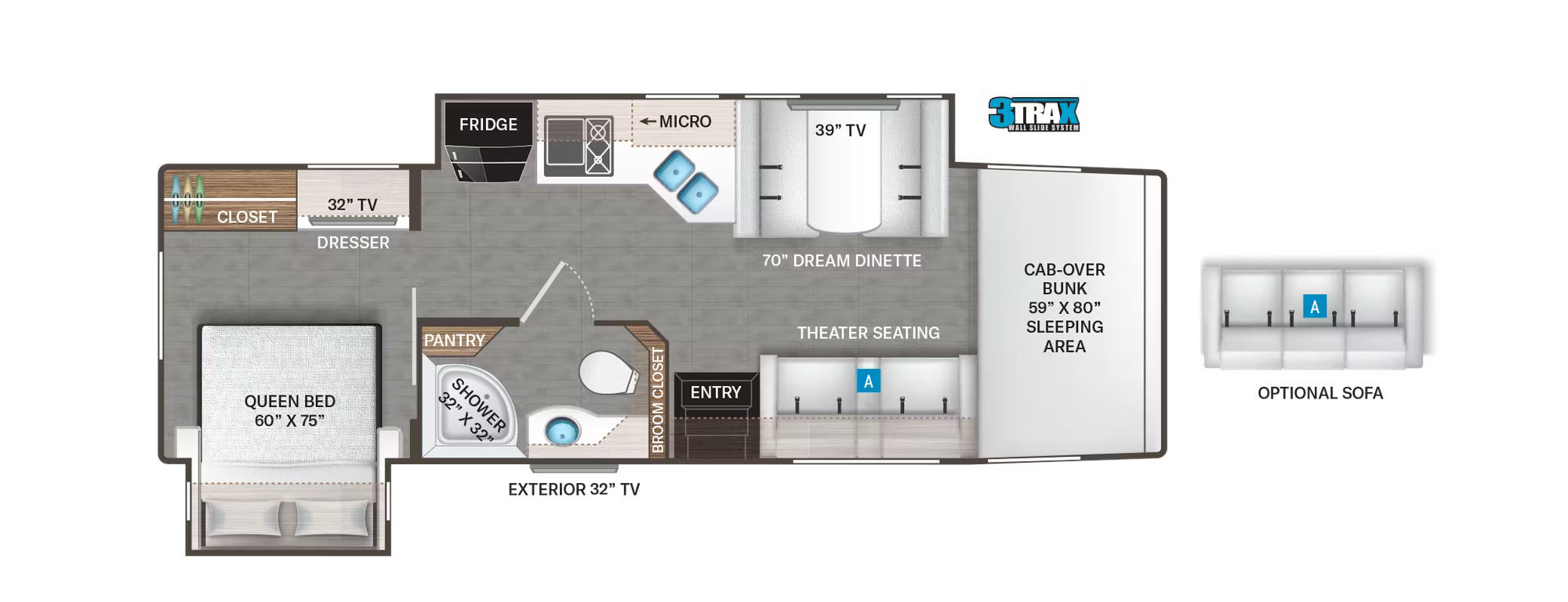 Ames RV Thor Motor Coach Magnitude Super C 1