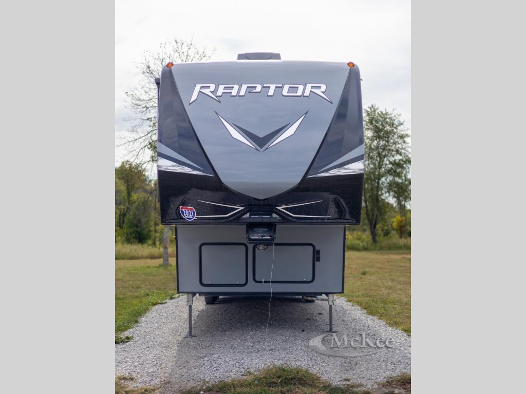 Used 2021 Keystone RV Raptor 423 Toy Hauler Fifth Wheel at McKee RV ...