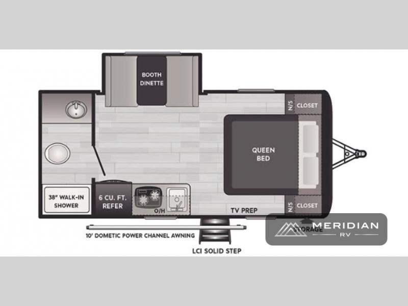 New 2022 Keystone RV Hideout Single Axle 179RB Travel Trailer at ...