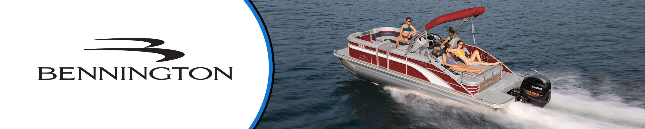 BENNINGTON BOATS FOR SALE AT THE BATH/FLX BOAT SHOW