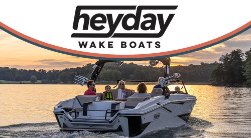 HEYDAY BOATS FOR SALE AT THE BATH/FLX BOAT SHOW