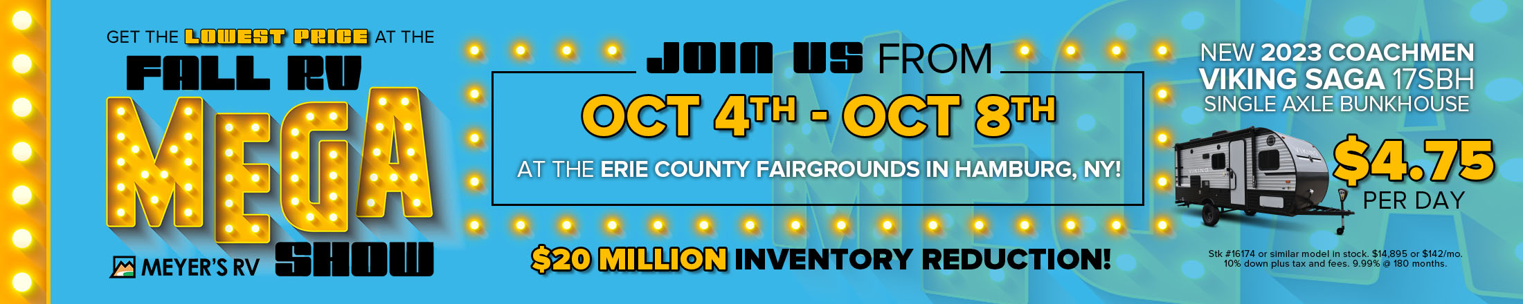 FALL RV MEGA SHOW PRESENTED BY MEYER'S RV!