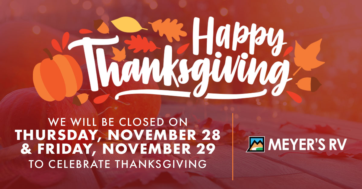 Closed for Thanksgiving