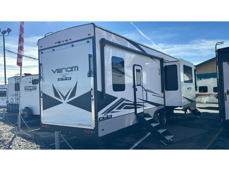 New 2023 KZ Venom V-Series V3916TK Toy Hauler Fifth Wheel at