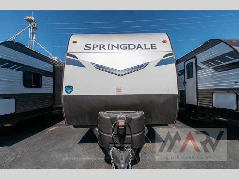 New 2022 Keystone RV Springdale 282BH Travel Trailer at Mid America RV Carthage, MO T2333