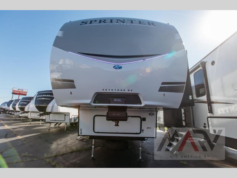 New 2024 Keystone RV Sprinter Limited 3900DBL Fifth Wheel at Mid