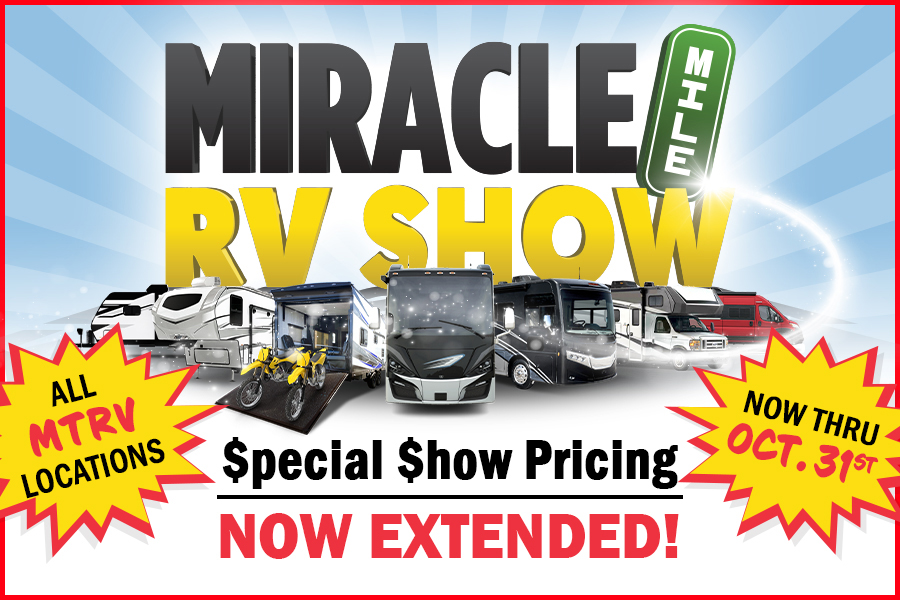 Miracle Mile RV Show at Mike Thompson's RV in Southern California