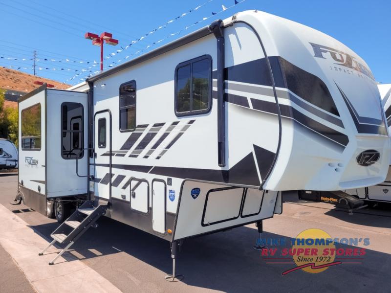 New 2022 Keystone RV Fuzion Impact Edition 367 Toy Hauler Fifth Wheel ...