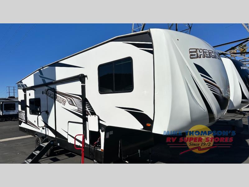 New 2024 Forest River RV Shockwave 2710RLX Toy Hauler Fifth Wheel