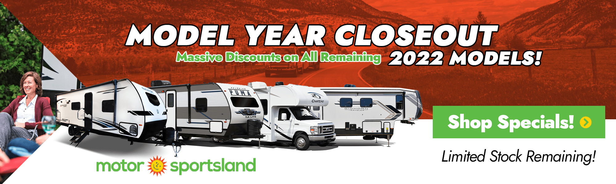 Model Year End Closeout