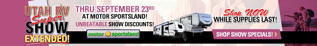 Utah RV Supershow Extended